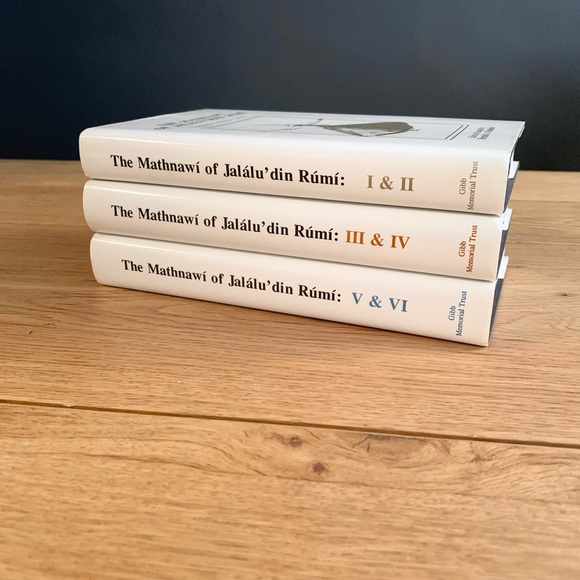 The Mathnawi of Jalalu’Ddin Rúmi beautiful set 6 parts - Picture 3 of 3